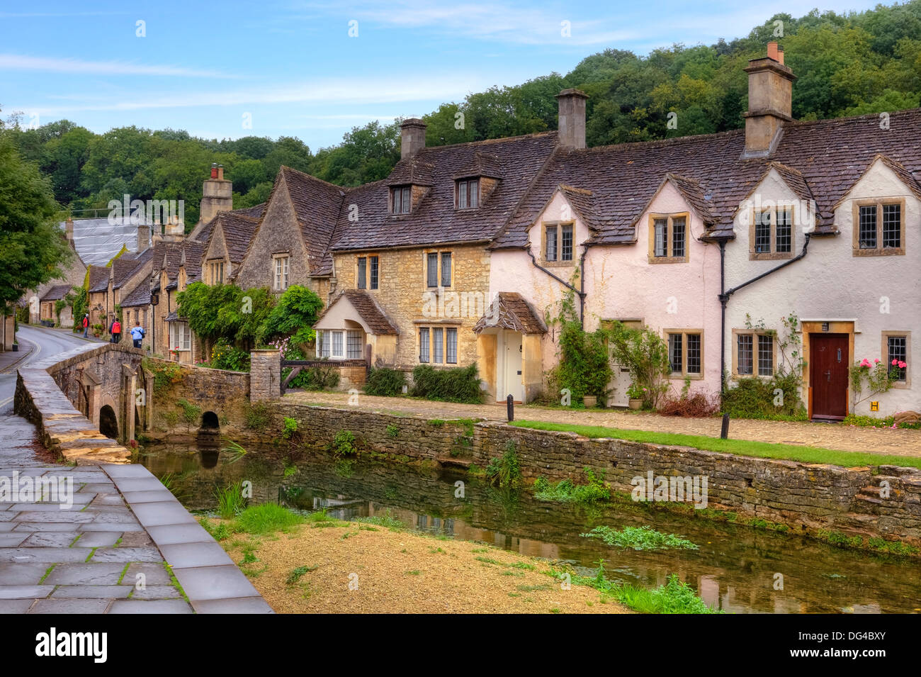 Castle Combe, Wiltshire, England, United Kingdom Stock Photo Alamy