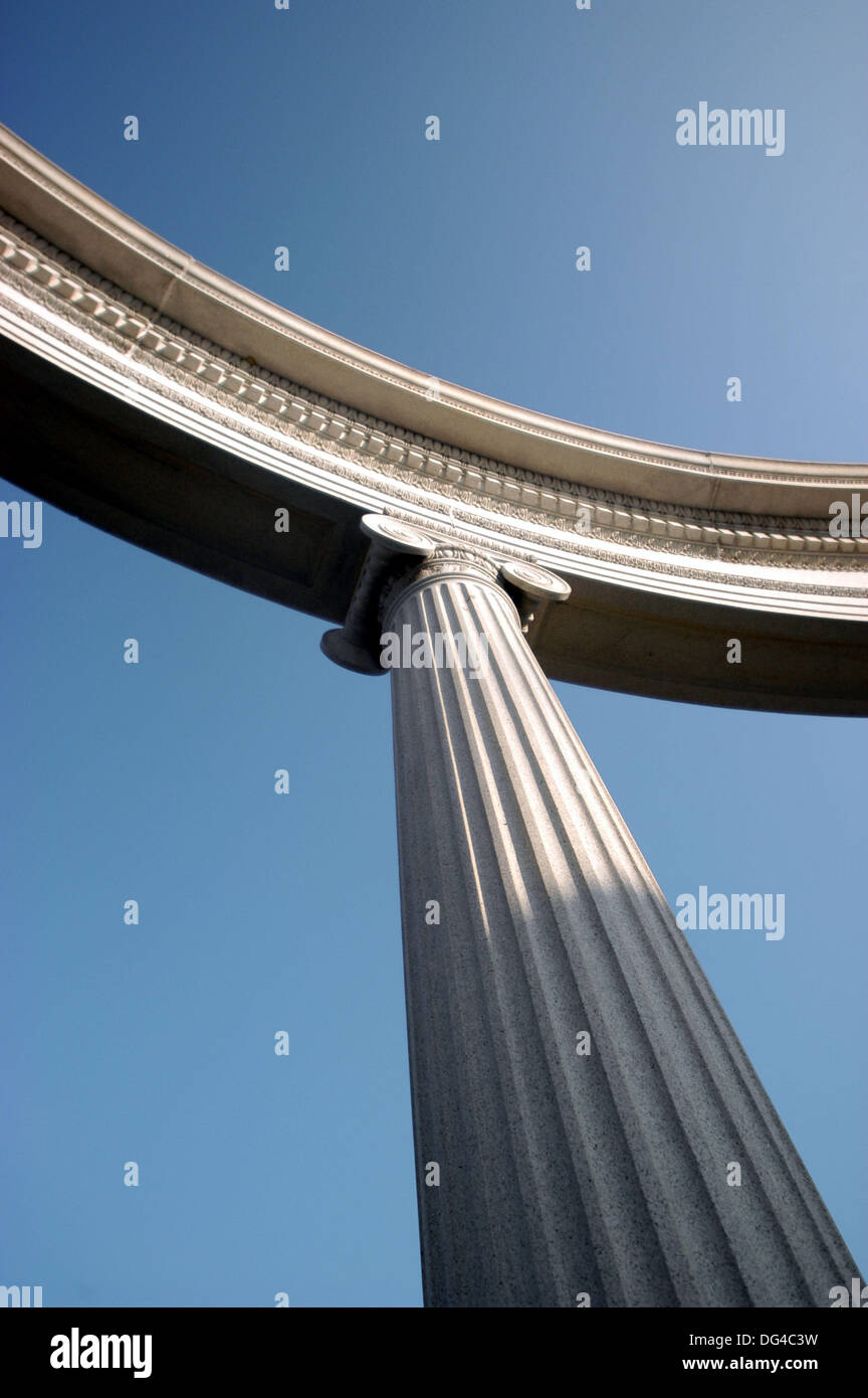 Architecture, Pillars, Chicago Illinois Stock Photo Alamy