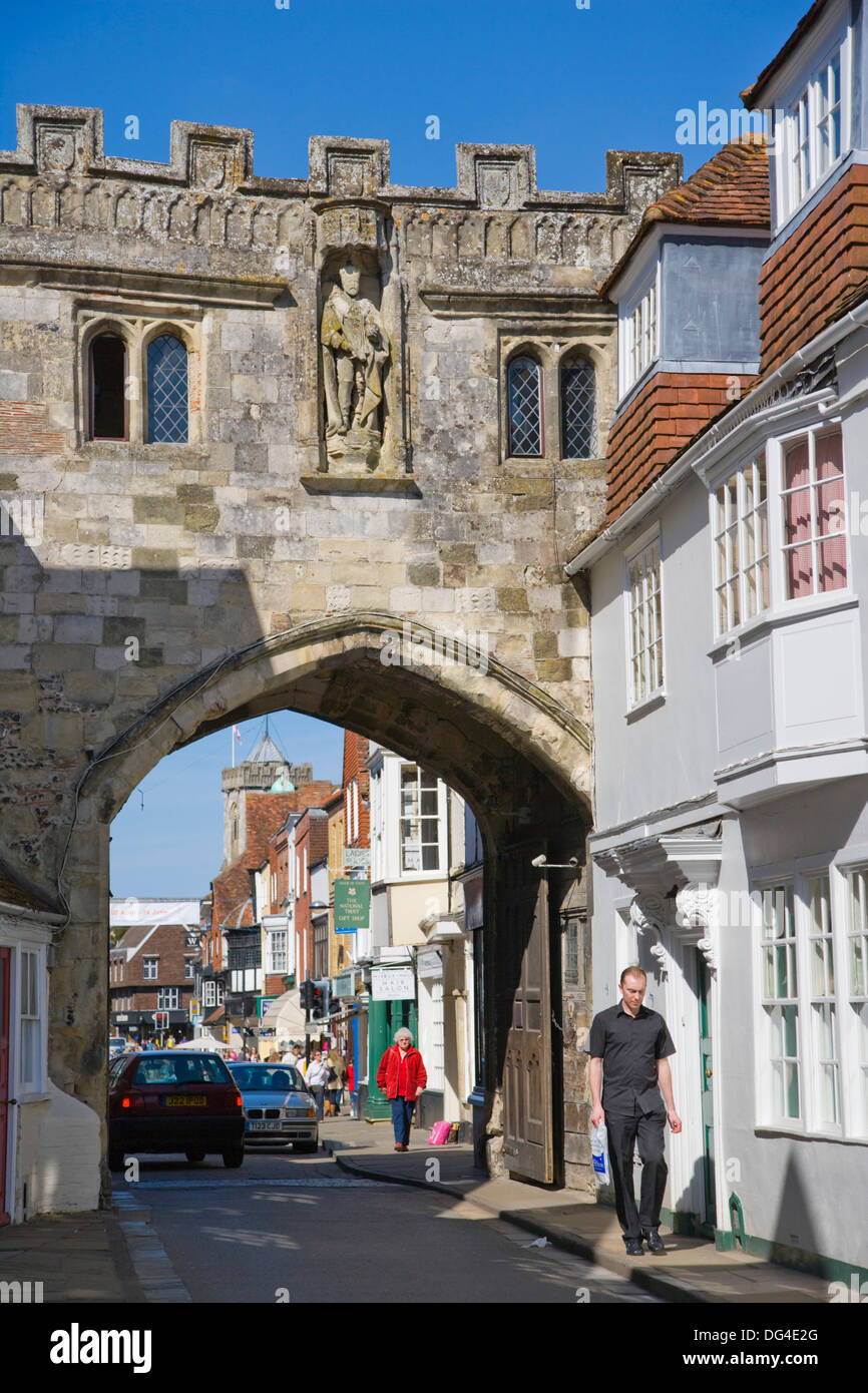 Street map Salisbury UK