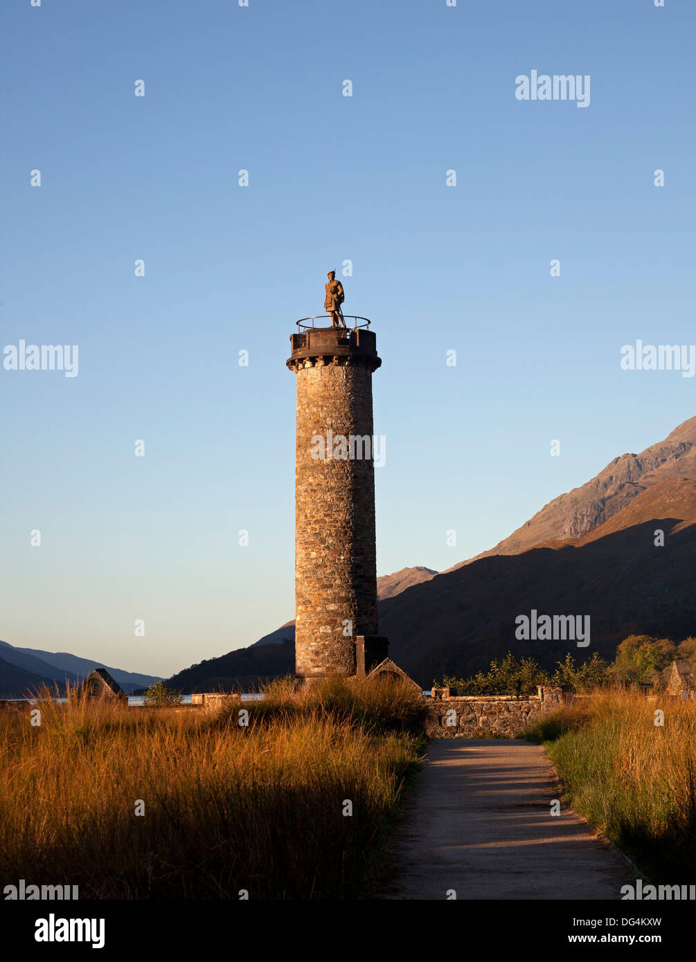 Glenfinnan Monument, Lochaber, Scotland, UK Stock Photo