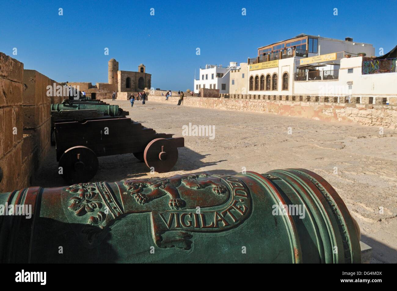 Sqala de la Kasbah, Seawall of oldtown Essaouira, Unesco World Heritage