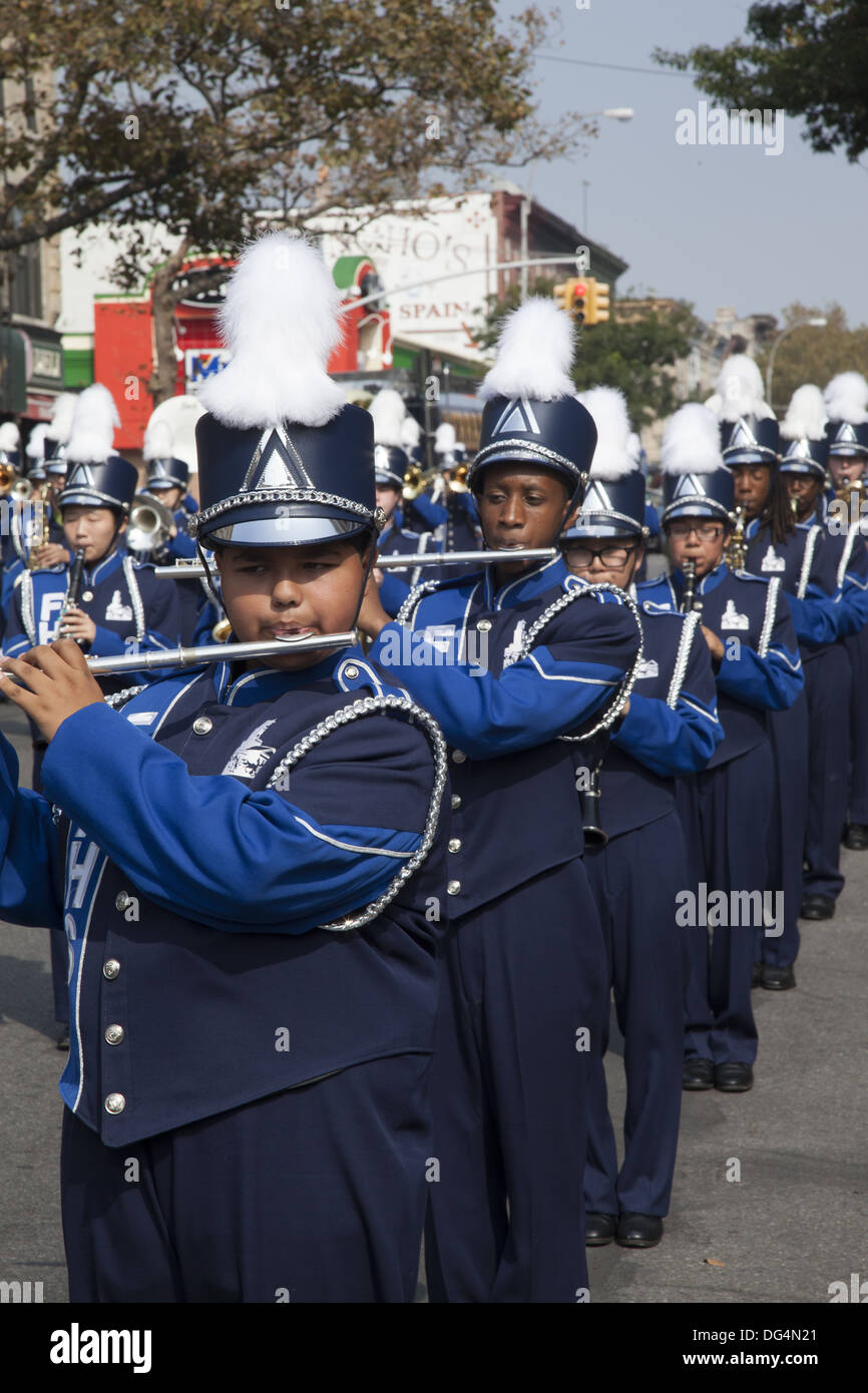 Teenage musicians marching band hires stock photography and images Alamy