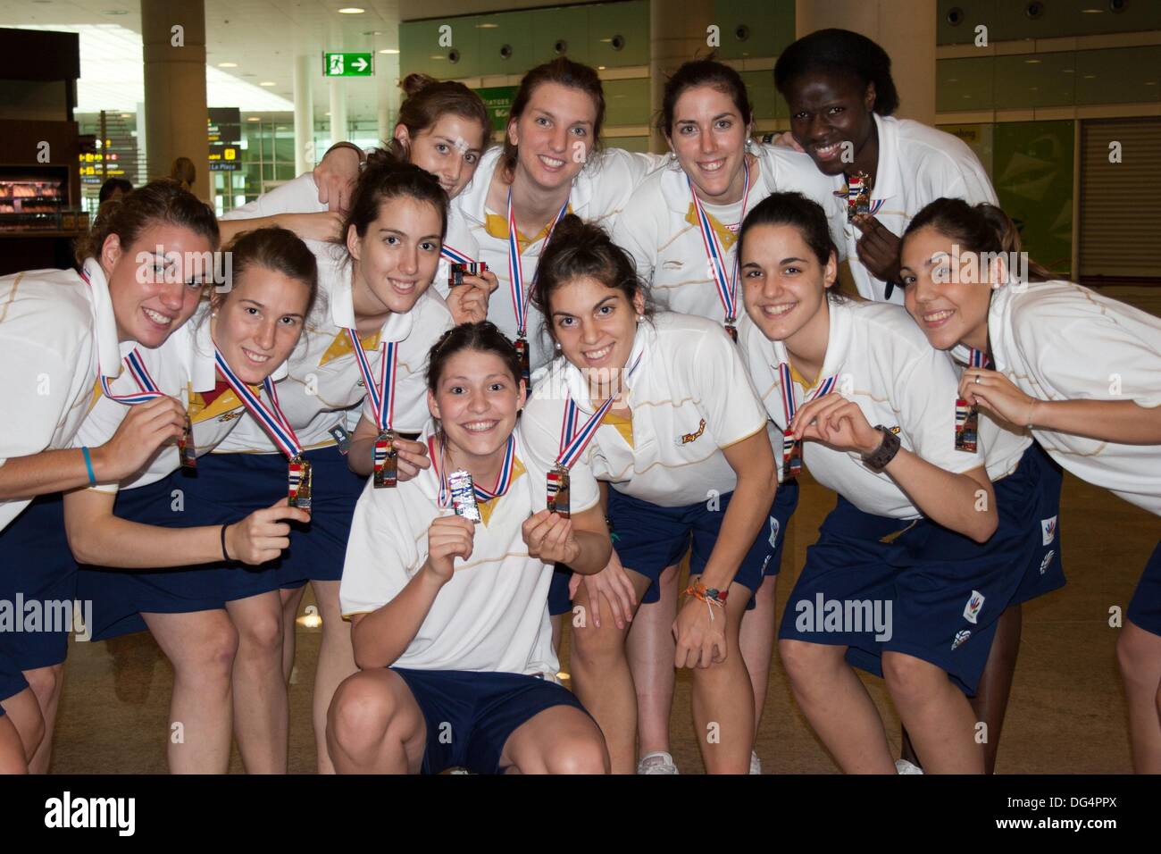 Spanish U19 selection of women´s basketball, Silver medal, World
