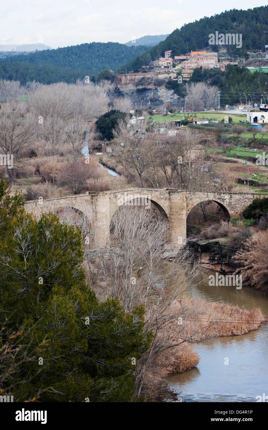 Pont De Vilomara I Rocafort Bages Barcelona Catalonia Spain Stock Photo Alamy