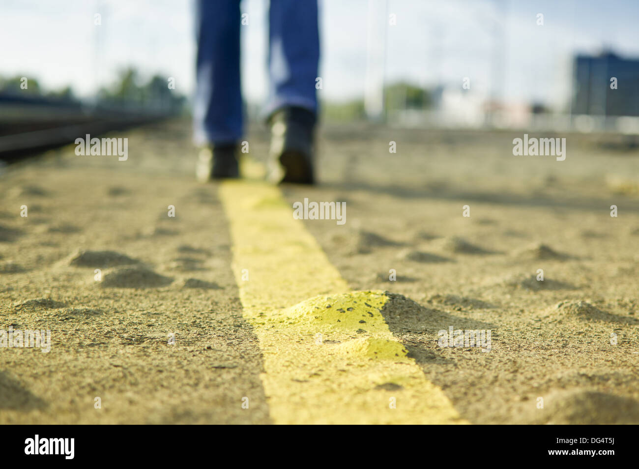 Asphalt walking path hires stock photography and images Alamy