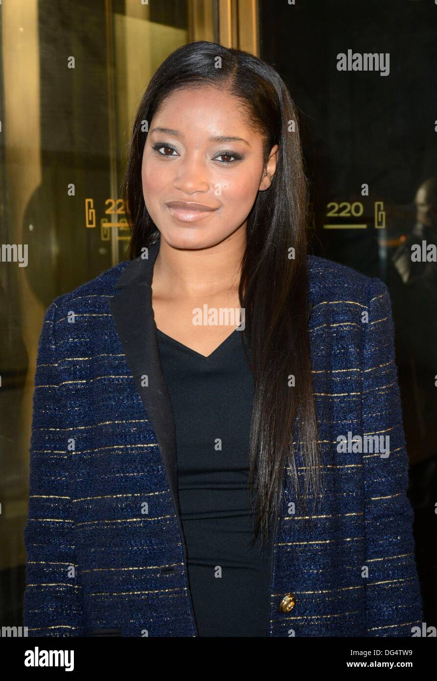 New York, NY, USA. 14th Oct, 2013. Keke Palmer at talk show appearance