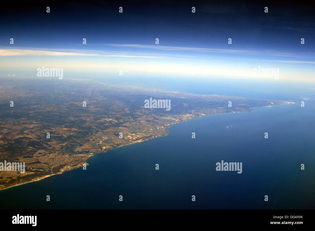 South coast strip of Spain Stock Photo