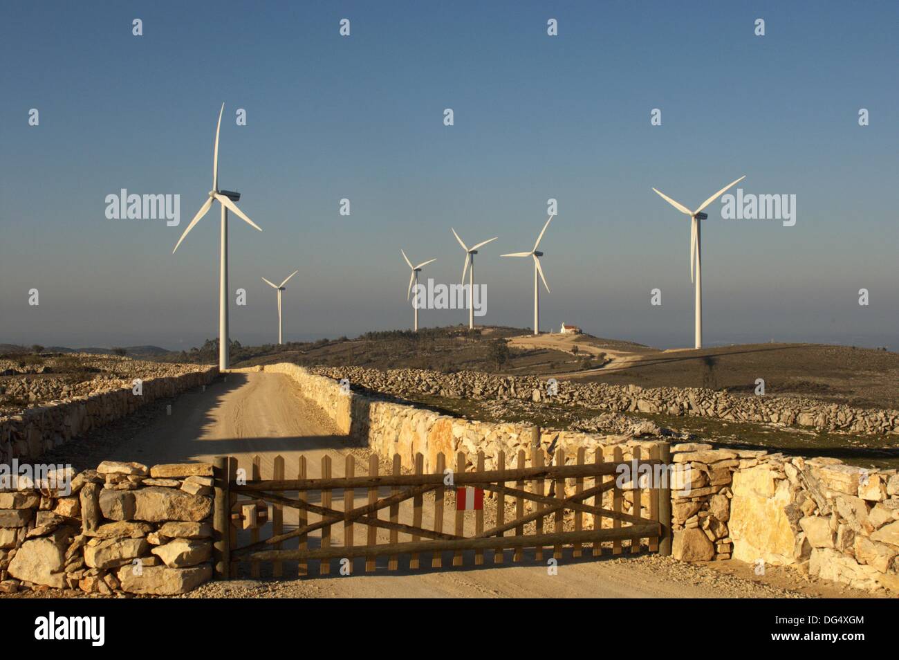 Rabacal Vestas Wind Farm, Portugal Stock Photo - Alamy