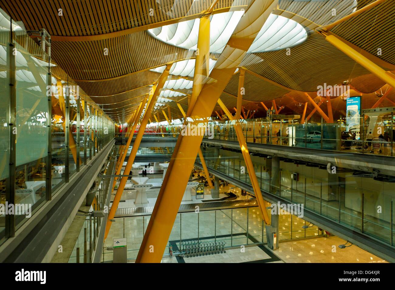 Terminal 4. MadridBarajas Airport. Madrid. Spain Stock Photo Alamy