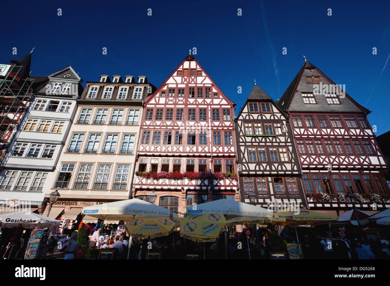 Historical buildings in the Römerberg plaza one of the major landmarks ...