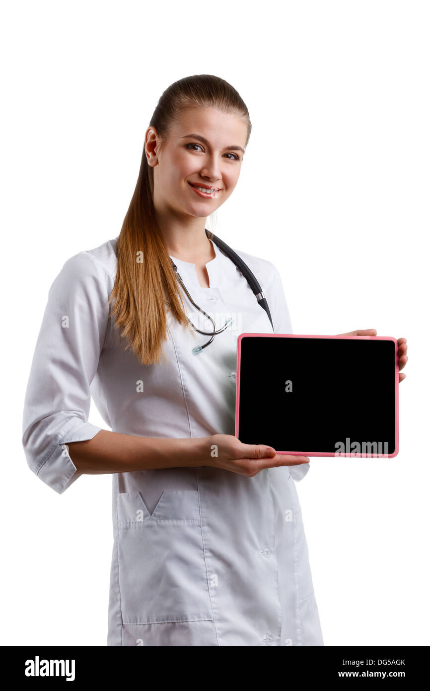 Hospital gown woman doctor hi-res stock photography and images - Alamy