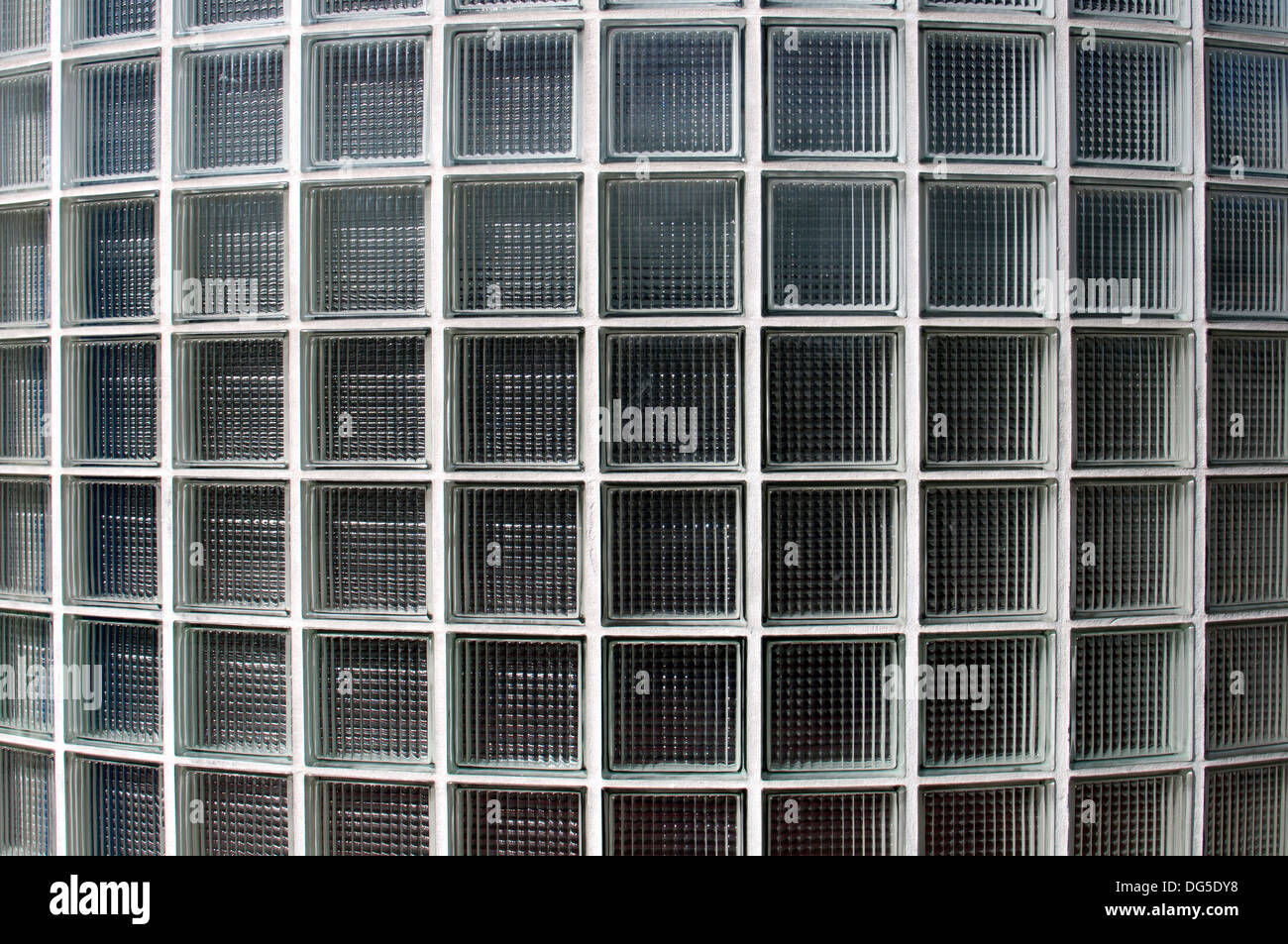 Glass blocks window Stock Photo Alamy