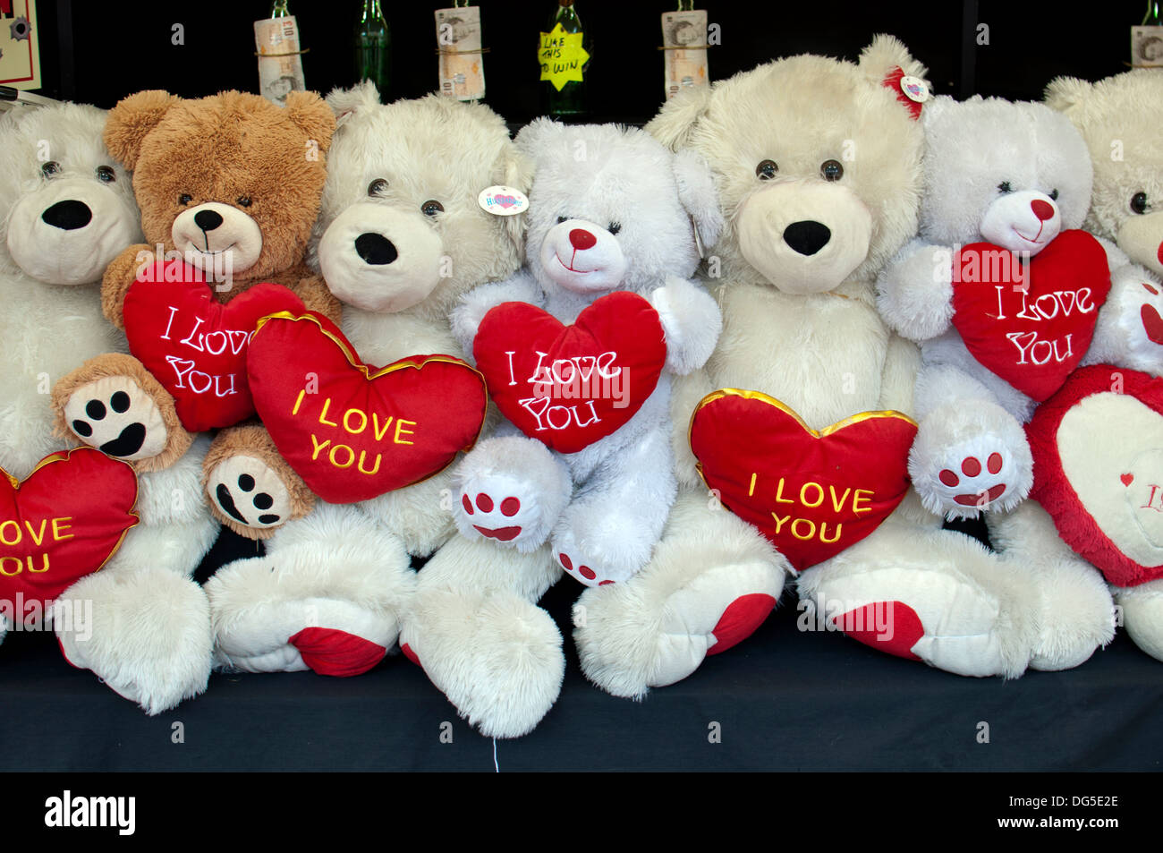 I love you teddy hi-res stock photography and images - Alamy