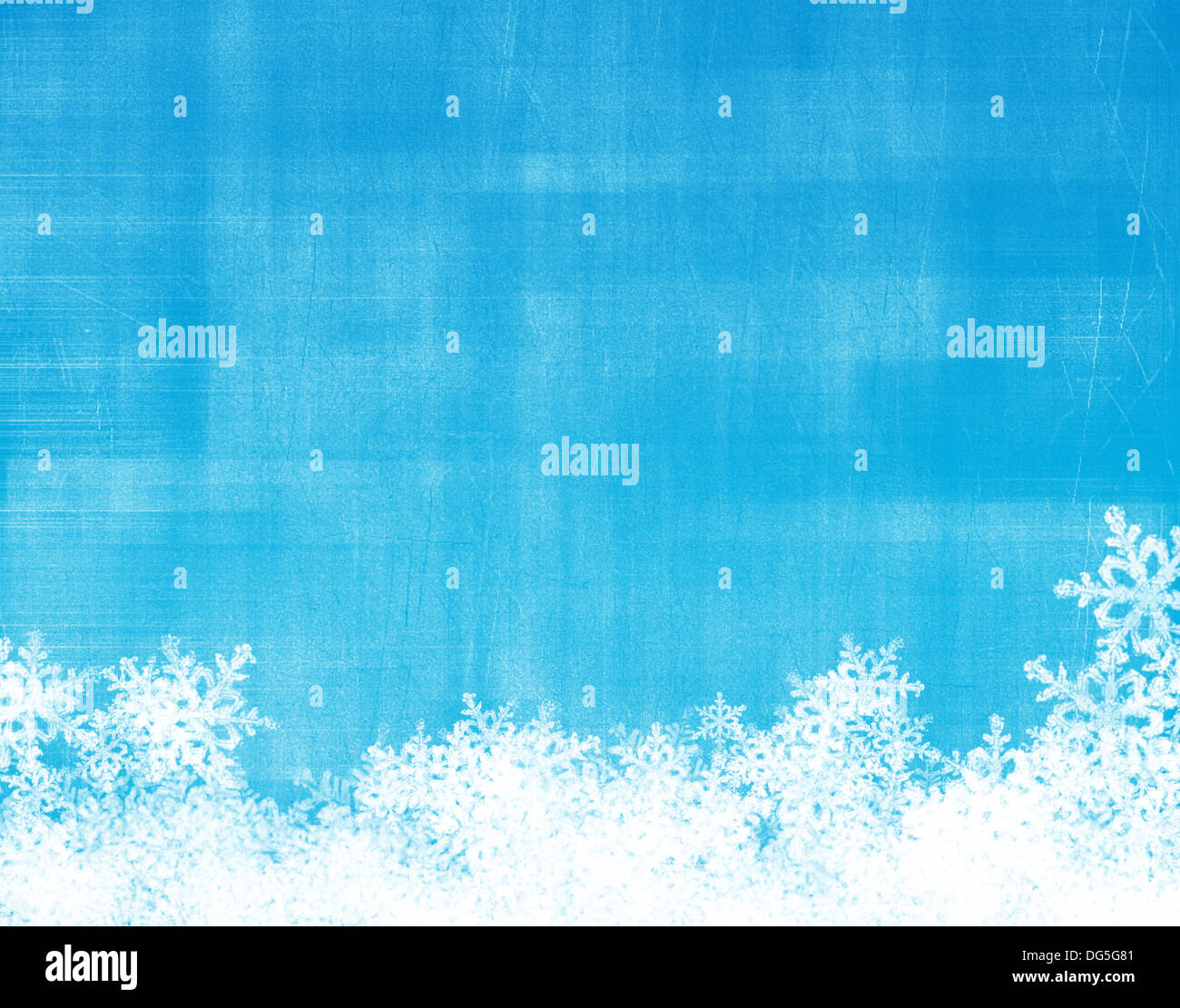 Abstract blue and white christmas background with snowflakes Stock ...