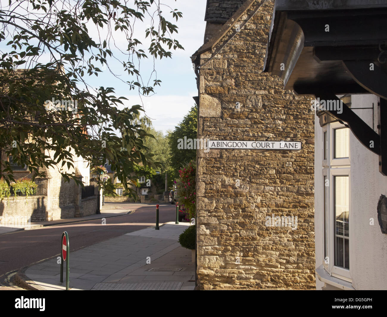 street and sign, Cricklade, England Stock Photo Alamy