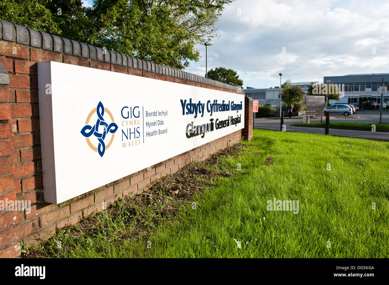 Glangwili hospital, carmarthen (wales) hires stock photography and