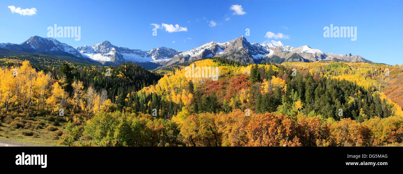 Mount Sneffels range, Colorado, USA Stock Photo