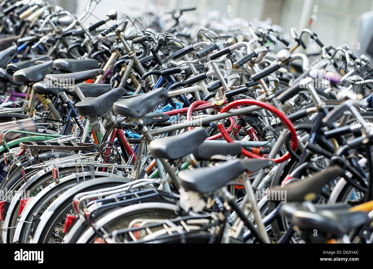 Bike park at Central Station. Rotterdam. Holland Stock Photo Alamy