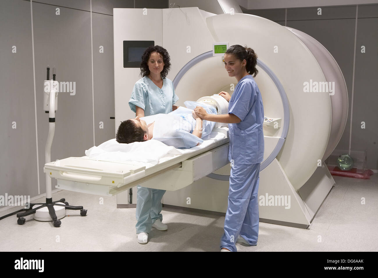 NMR (Nuclear Resonance), medical imaging for diagnosis Stock