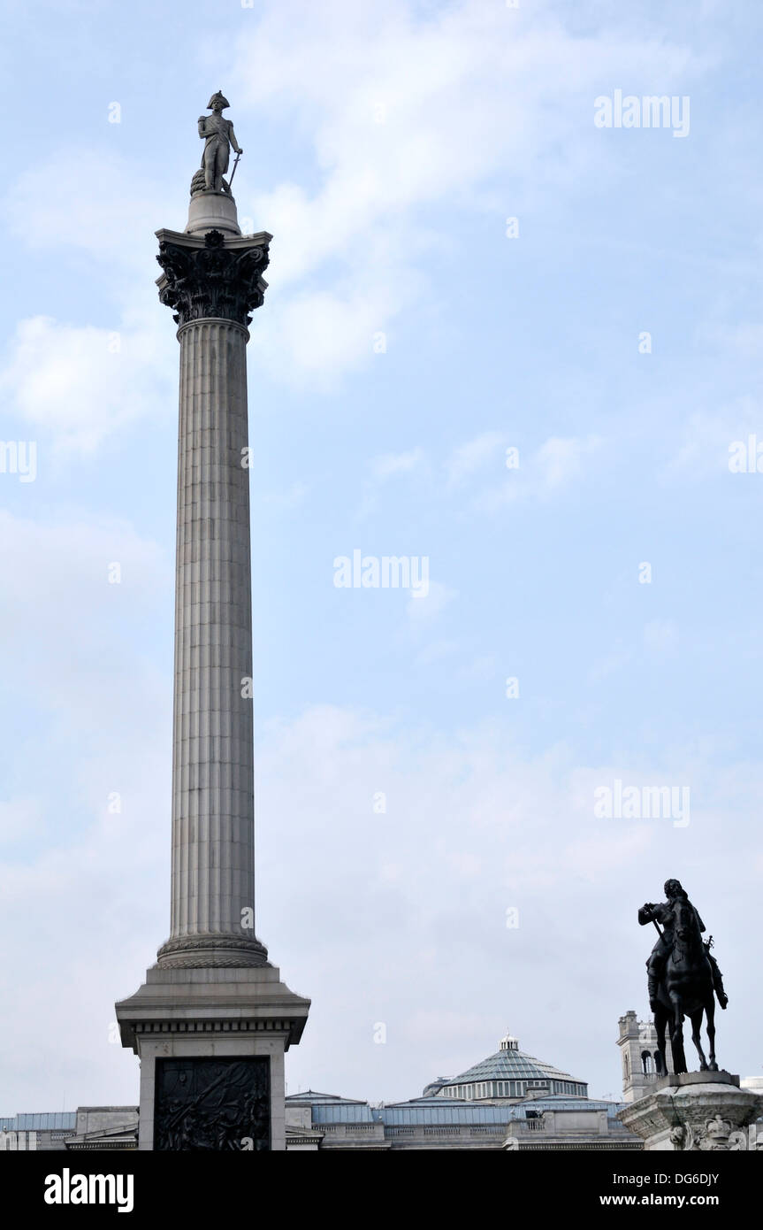 Trafalgar Square, London, England, UK Stock Photo - Alamy