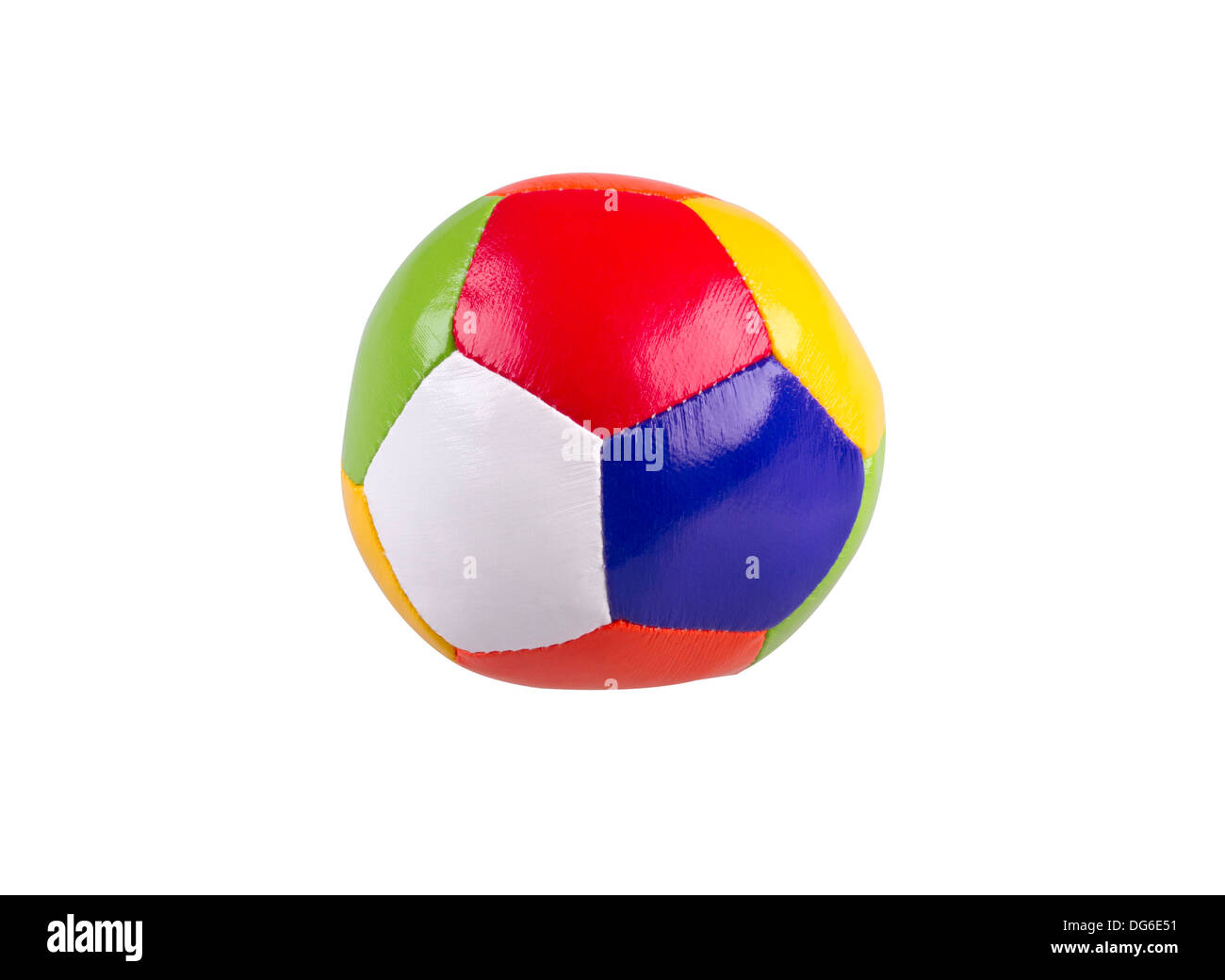 A cute leather ball toy isolated on white background Stock Photo Alamy