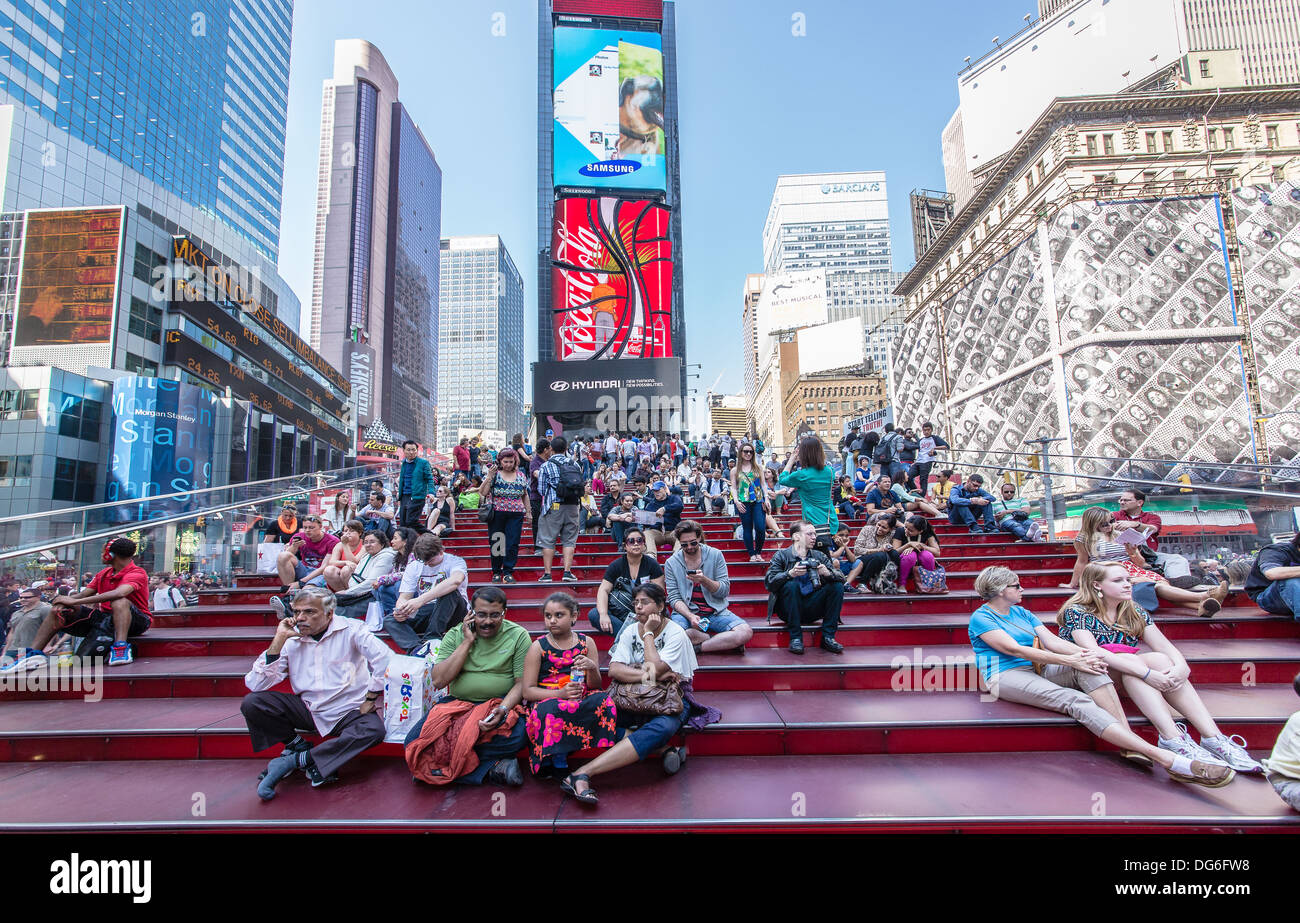 Time Square Up Time Square, New York, NY Stock Photo - Alamy