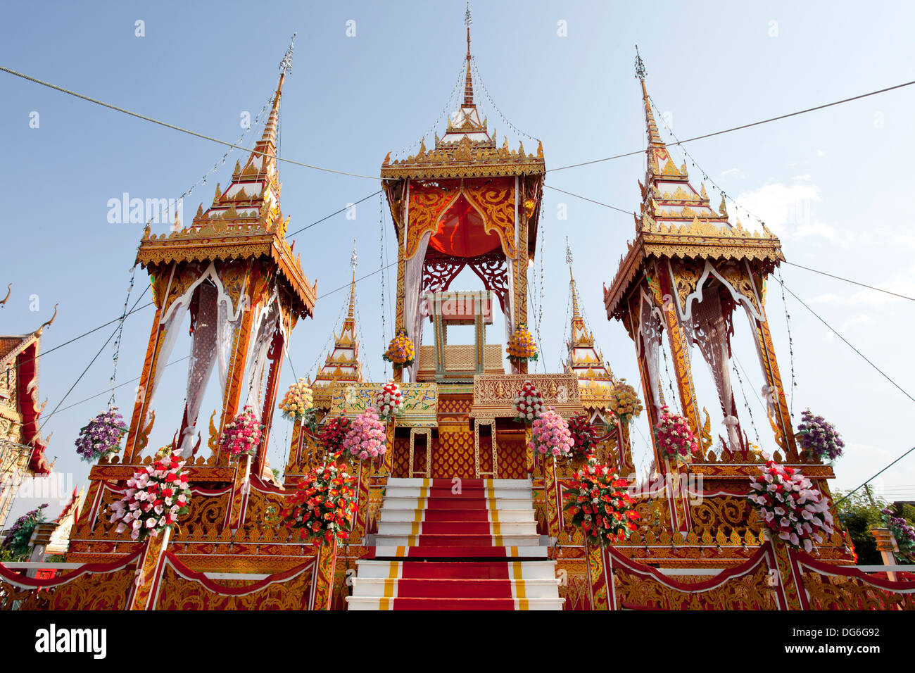Thai funeral, A cremations place in Funeral tradition in Thailand Stock Photo Alamy