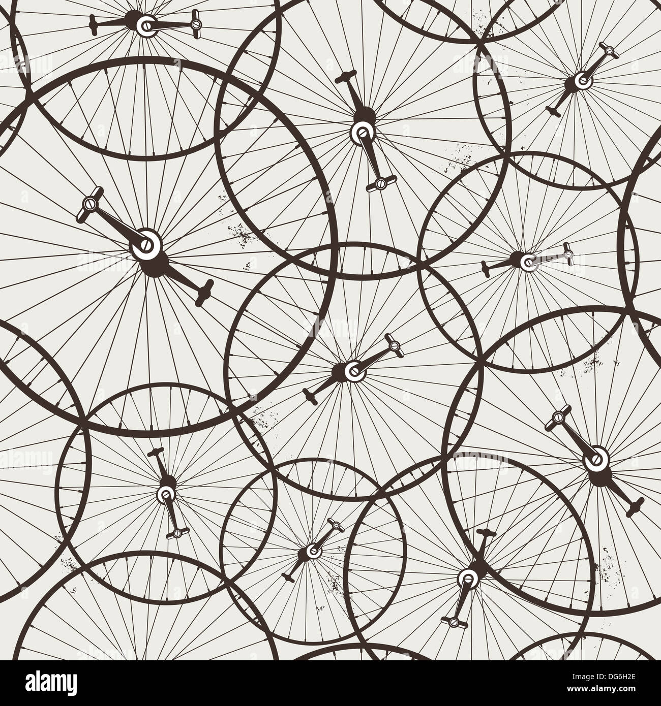 old bicycle wheel seamless, wallpaper Stock Photo - Alamy