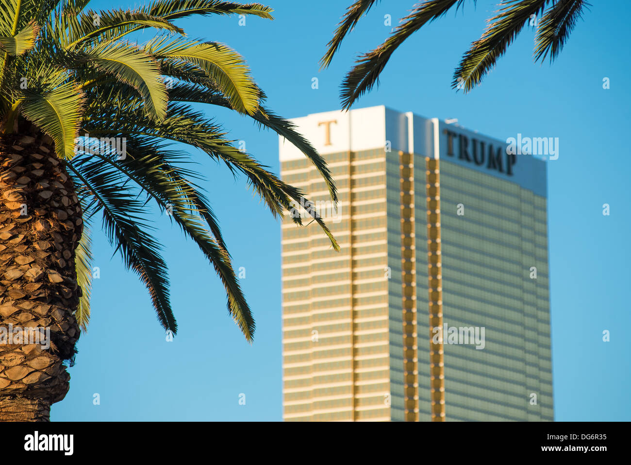 Donald Trump hotel in Las Vegas Stock Photo - Alamy