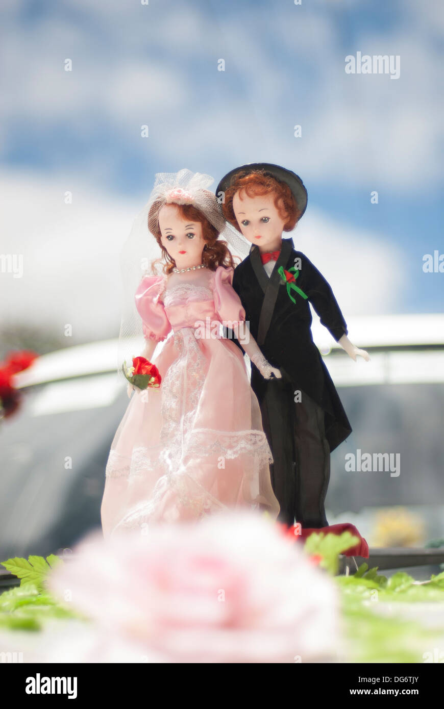 bride and bridegroom dolls