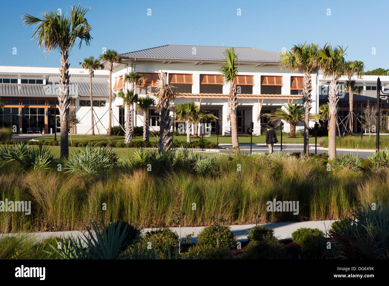 Jekyll Island Convention Center - Jekyll Island, Georgia, USA Stock Photo