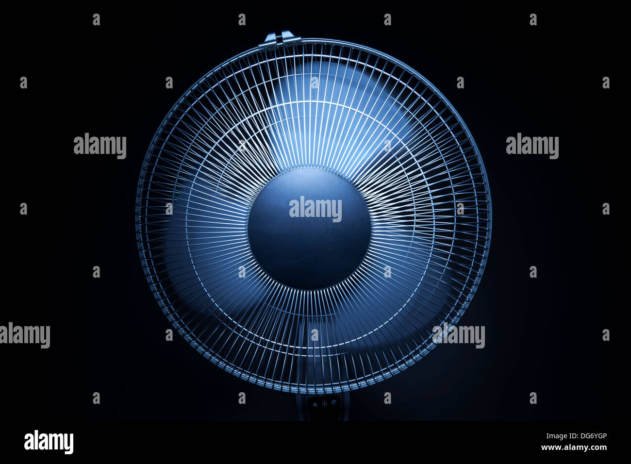 Cooling freestanding Oscillating Fan Stock Photo Alamy