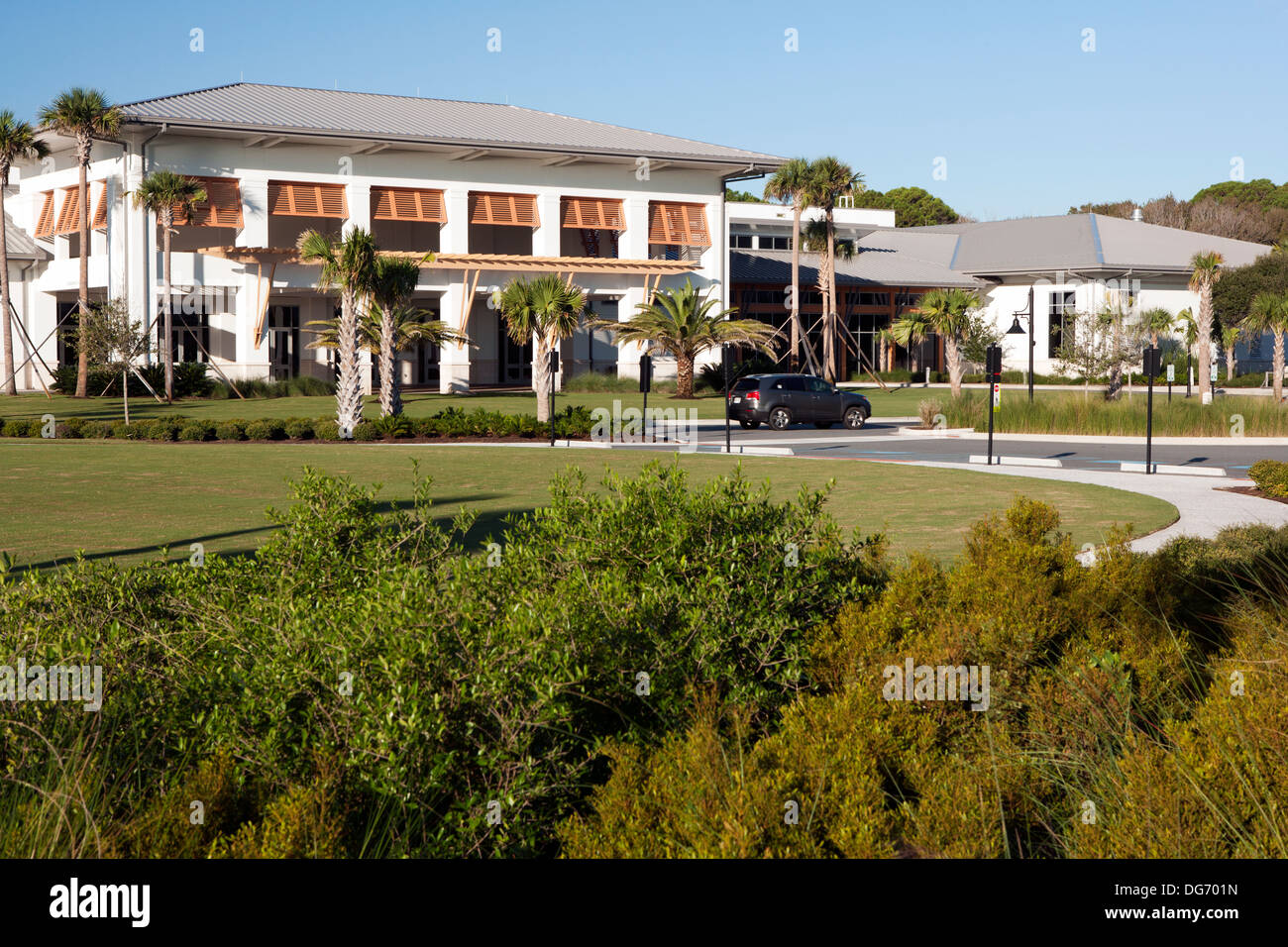 Jekyll Island Convention Center - Jekyll Island, Georgia, USA Stock Photo