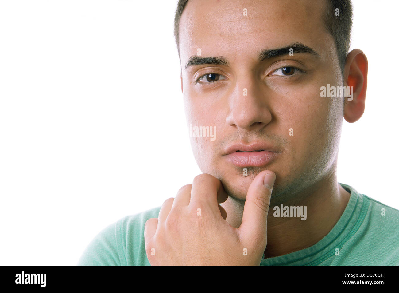 young turkish man Stock Photo