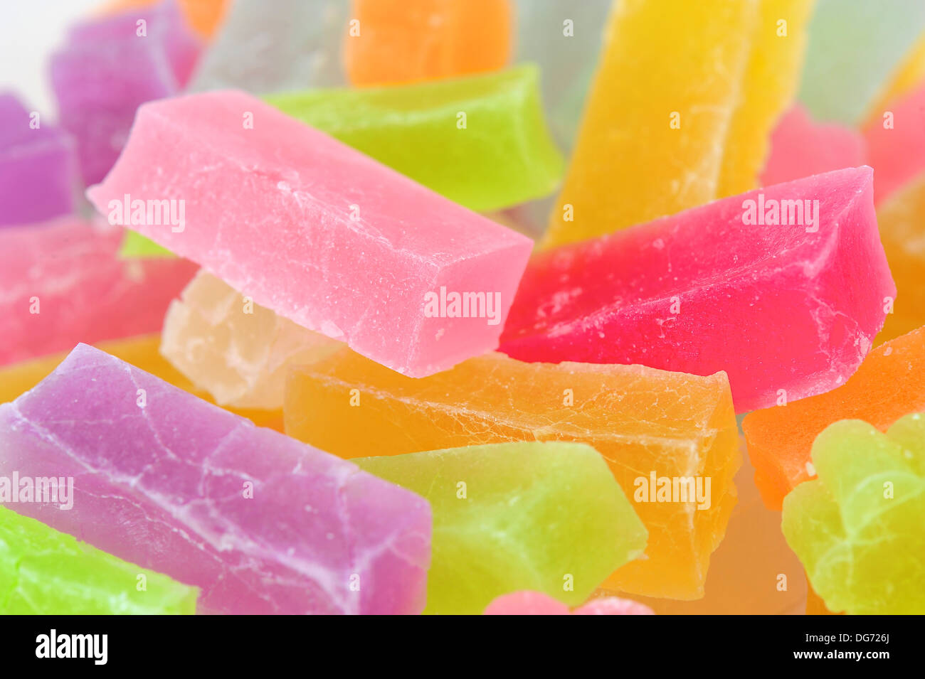 colorful Jellies Stock Photo