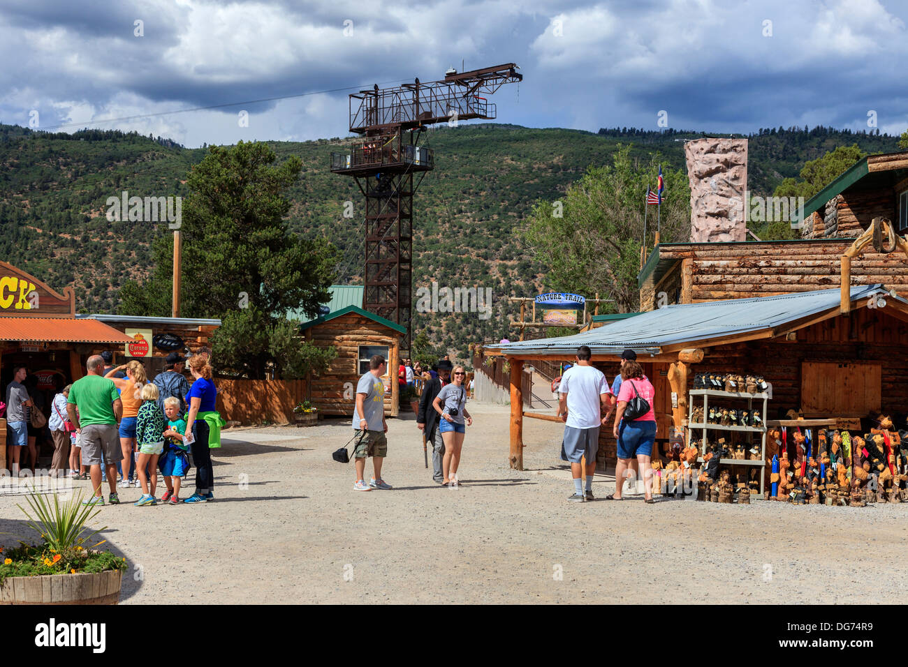 Main concourse at the Glenwood Springs Adventure Park, Glenwood Springs