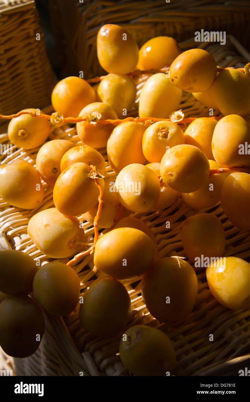 Fresh Arabic Dates Stock Photo - Alamy