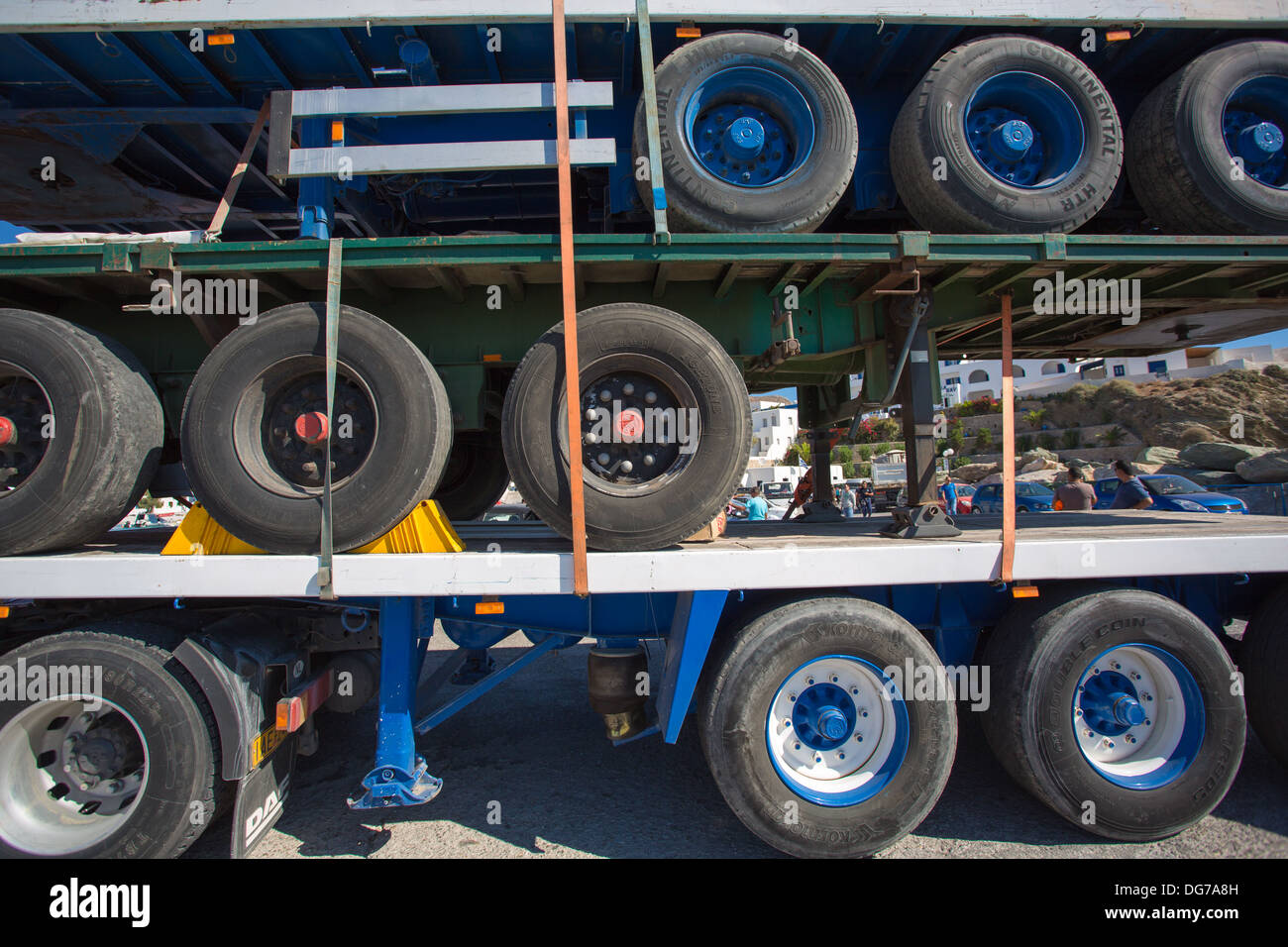 3 trucks hi-res stock photography and images - Alamy