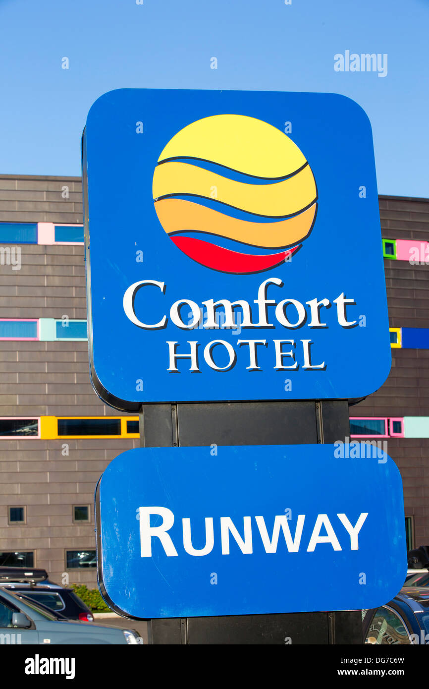 The comfort airport hotel outside oslo airport norway stock photo alamy