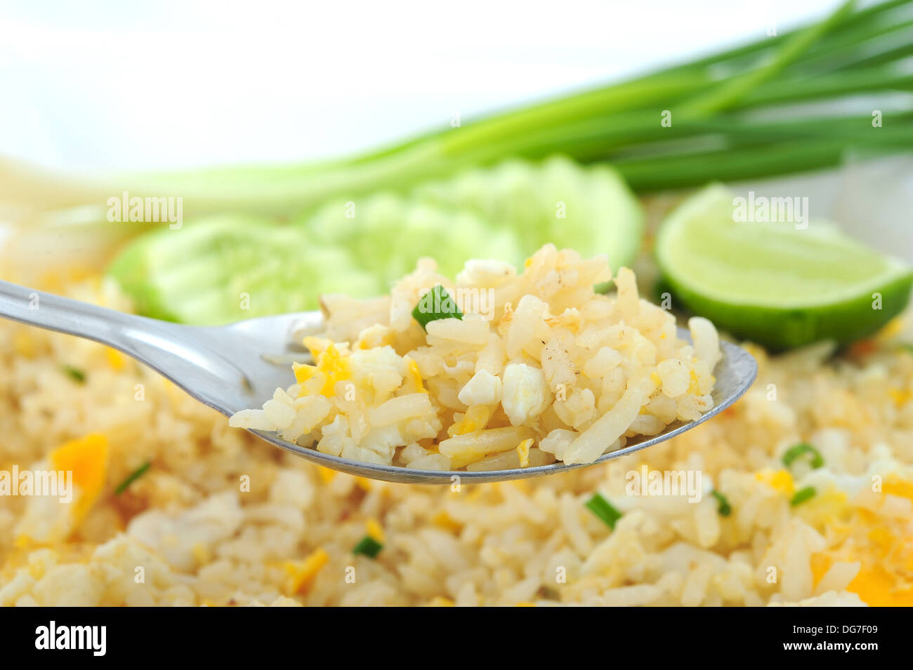 Fried Rice Stock Photo