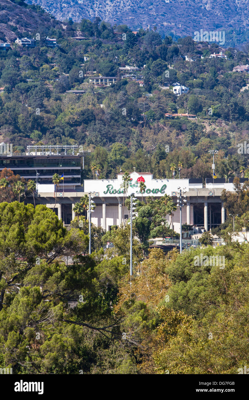 The Rose Bowl in Pasadena California Stock Photo Alamy