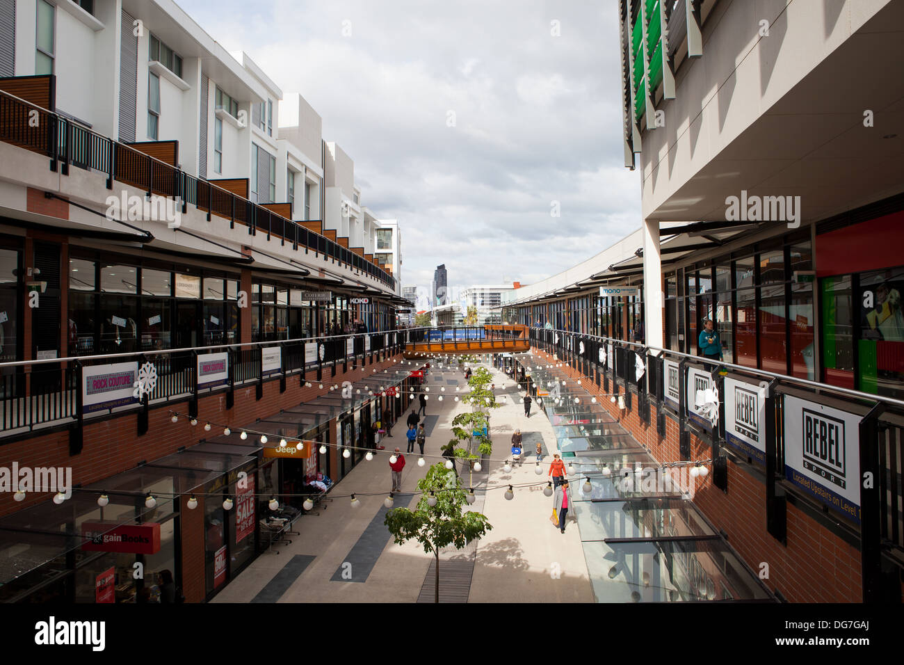 Harbour town shopping mall, Melbourne Stock Photo Alamy
