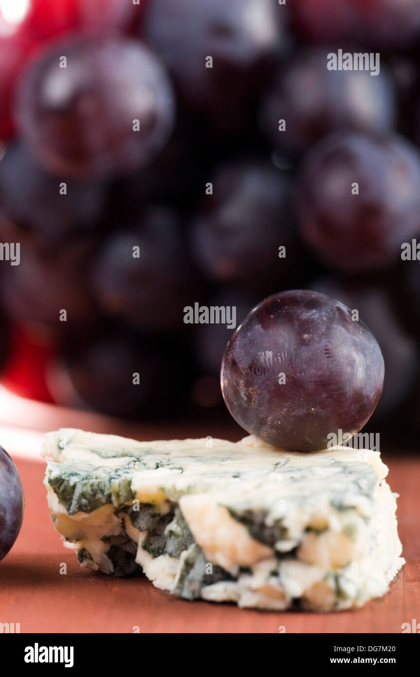 grape with cheese Stock Photo Alamy