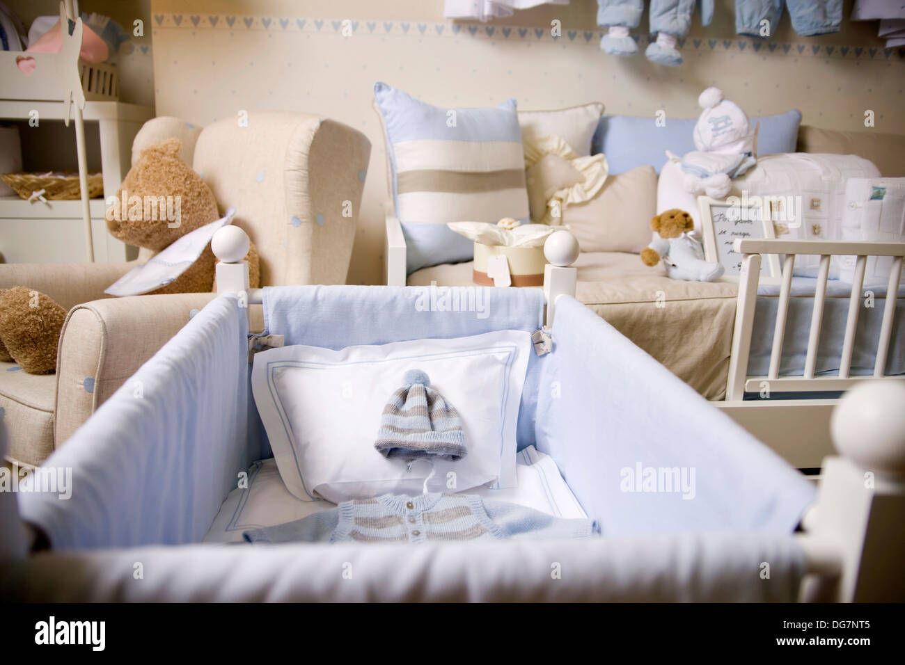 Baby furniture store Stock Photo Alamy