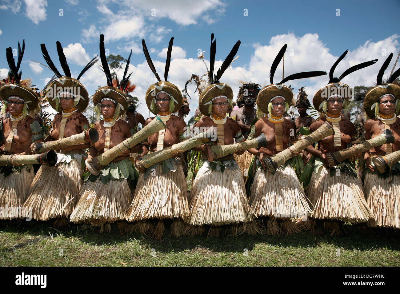 Papua new guinea music musical instrument hi-res stock photography and