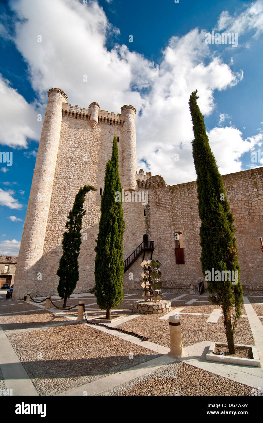 Torija Castle  15th century  Guadalajara  Spain Stock Photo