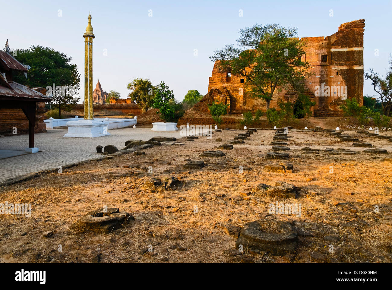 Lemyethna Temple, Bagan, Myanmar, Asia Stock Photo