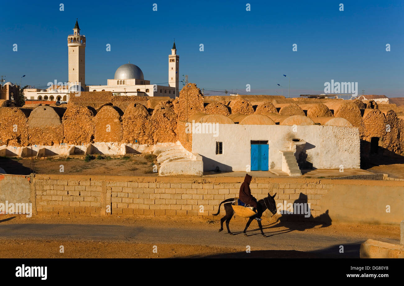 Tunisia.Ksar Haddada. Stock Photo