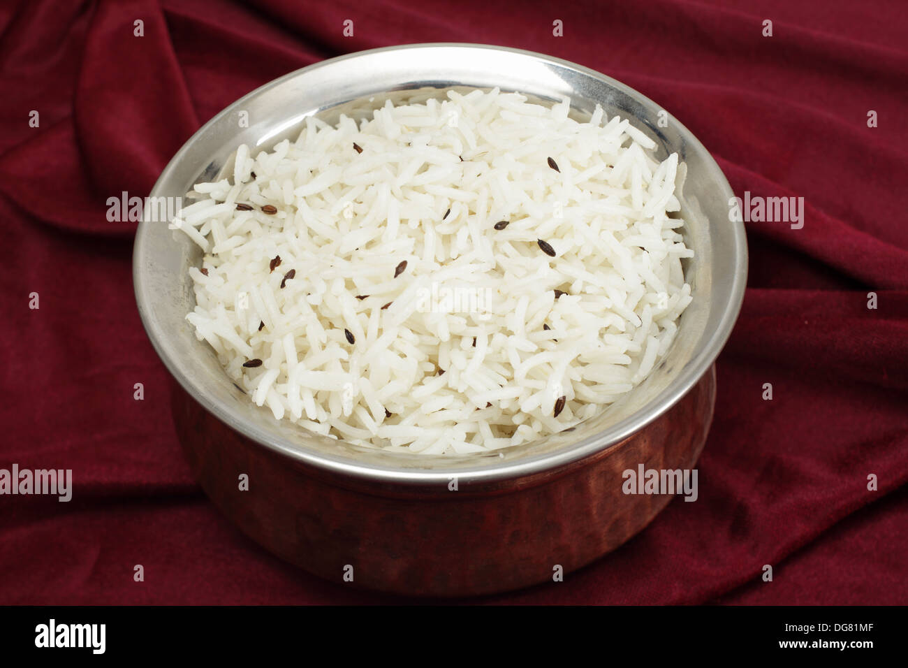 Jeera rice longgrain basmati rice flavoured with fried cumin seeds