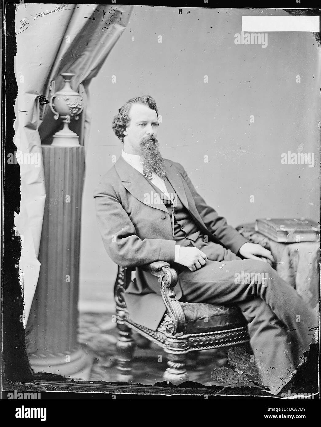 A portrait of Charles M. Hamilton from Florida, showcasing his ...